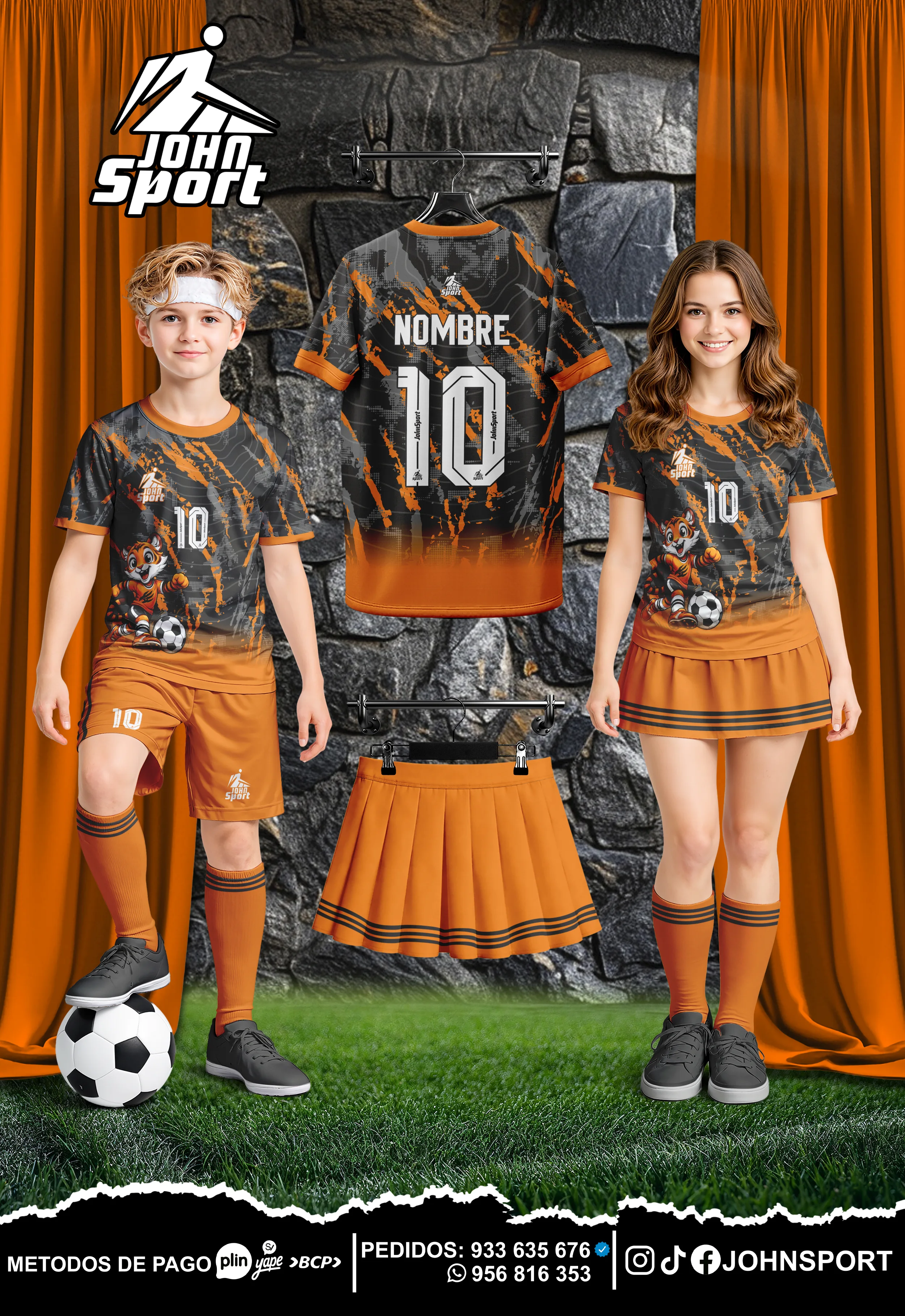 olimpiadas tigre naranja
